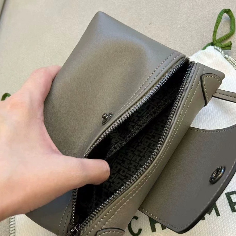 Longchamp Le Pliage Xtra XS Crossbody Bag in Gray - Picture 5 of 6